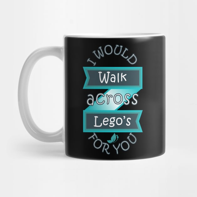 Walk across Legos by itibidi baby